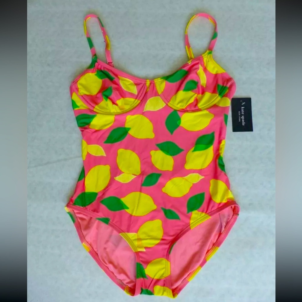 *New* Kate Spade lemon one piece